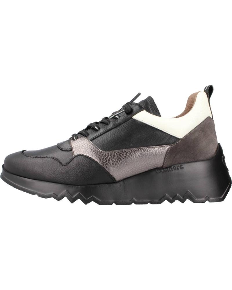 Zapatillas deporte de Mujer WONDERS ZAPATILLA E-6730 NEGRO PLOMO MU NEGRO NEG-PLOMO