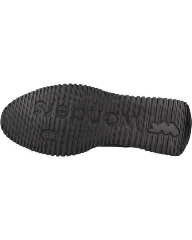 Zapatillas deporte de Mujer WONDERS ZAPATILLA G-6612-T NEGRO CREMA COM NEGRO CREMA