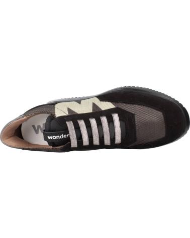 Zapatillas deporte de Mujer WONDERS ZAPATILLA G-6612-T NEGRO CREMA COM NEGRO CREMA