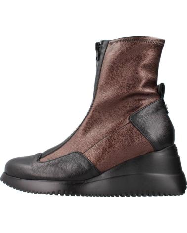 Woman Mid boots WONDERS G6614 BURDEOS NEGRO-COBRE