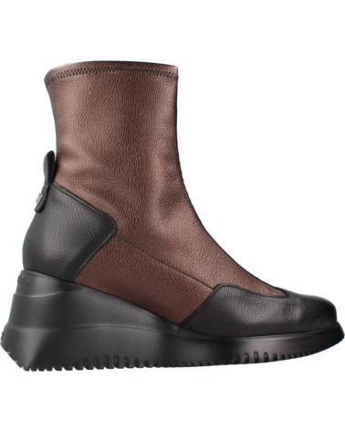 Woman Mid boots WONDERS G6614 BURDEOS NEGRO-COBRE