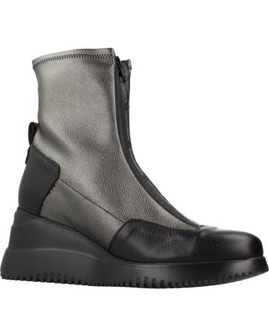 Woman Mid boots WONDERS BOTA G-6614 NEGRO PLOMO MUJER W A NEGRO-PLOMO