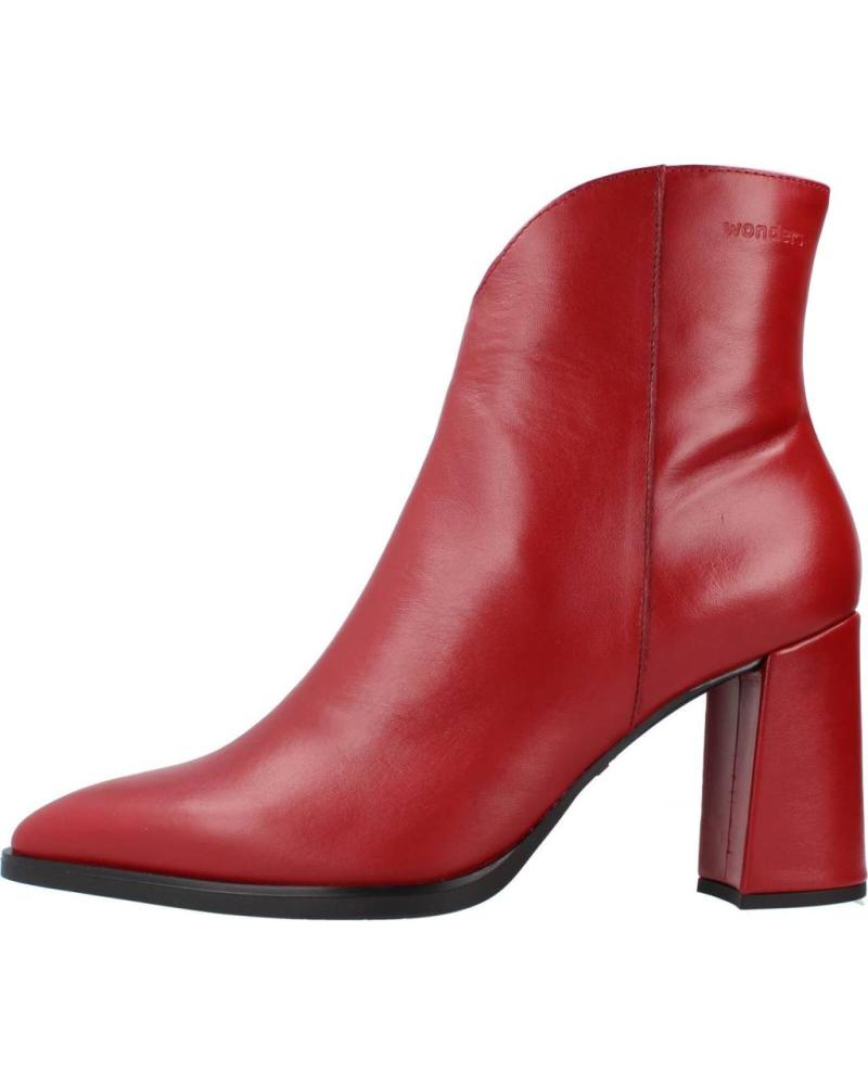 Botines WONDERS de Mujer BOTINES PARA MUJER EN COLOR ROJO Botines WONDERS de Mujer BOTINES PARA MUJER EN COLOR ROJO