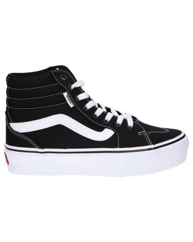 Woman and boy Trainers VANS OFF THE WALL VN0A5EM71871-3 FILMORE HI  BLACK-WHITE