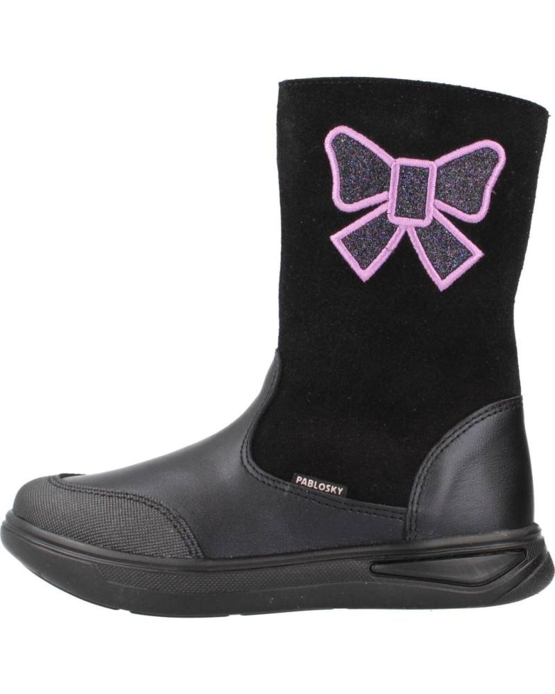 girl boots PABLOSKY 034010P  NEGRO