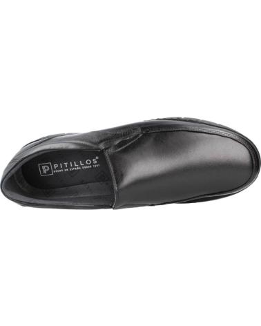 PITILLOS ZAPATOS HOMBRE MOCASINES NEGRO