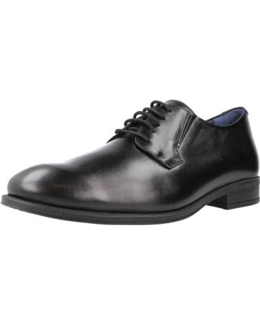 ZAPATOS DE VESTIR PITILLOS 112P NEGROS DE PIEL NEGRO