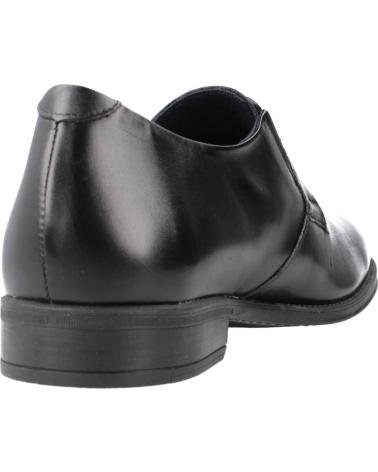 ZAPATOS DE VESTIR PITILLOS 112P NEGROS DE PIEL NEGRO