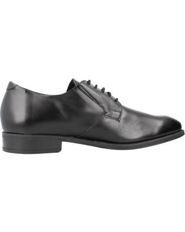 ZAPATOS DE VESTIR PITILLOS 112P NEGROS DE PIEL NEGRO