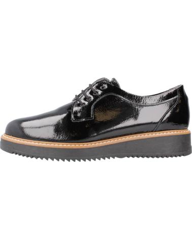 PITILLOS 10761 ZAPATOS CON CORDONES DE MUJER NEGRO