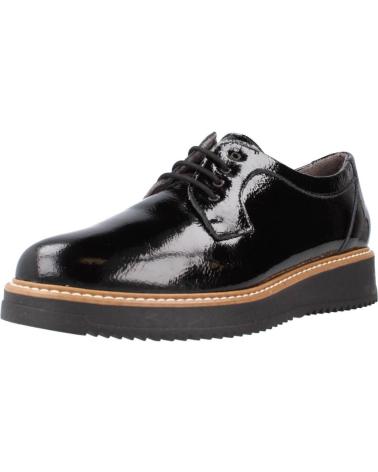 PITILLOS 10761 ZAPATOS CON CORDONES DE MUJER NEGRO