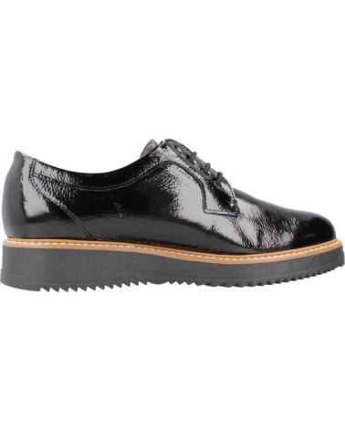 PITILLOS 10761 ZAPATOS CON CORDONES DE MUJER NEGRO