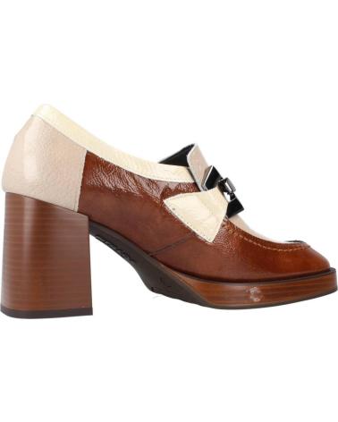 Zapatos de tacón de Mujer PITILLOS ZAPATOS DE TACON PIEL 5484 CUERO CUERO-PIEDRA-CREMA