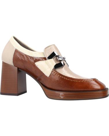 Zapatos de tacón de Mujer PITILLOS ZAPATOS DE TACON PIEL 5484 CUERO CUERO-PIEDRA-CREMA