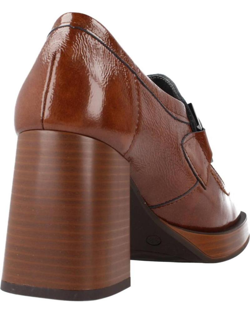 Shoes De Mujer PITILLOS MOCASIN CHAROL TACON CM MARRóN