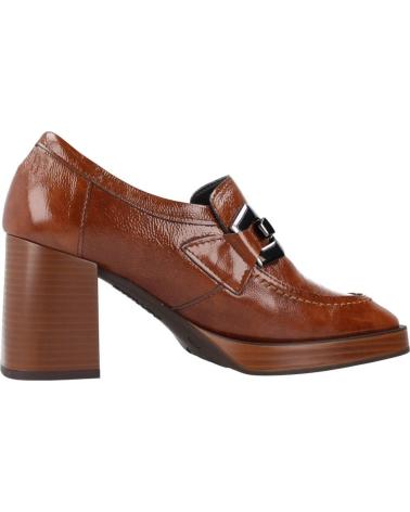 PITILLOS SALONES MUJER MODELO 5487P COLOR MARRON CUERO