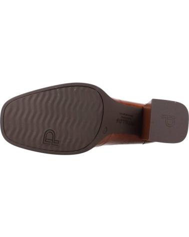 PITILLOS SALONES MUJER MODELO 5487P COLOR MARRON CUERO