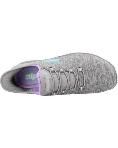 Scarpe sport per Donna SKECHERS 149937 SLIP-INS SUMMITS - DAZZLING HAZE ZAPA GYMT GRIS