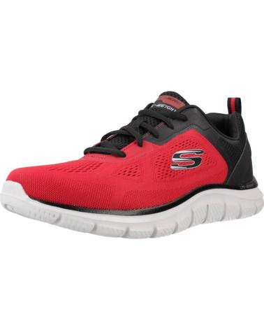 Sapatilhas de Homem SKECHERS TRACK BROADER 232698 ROJO