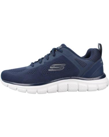 SKECHERS ZAPATILLAS TRACK - BROADER HOMBRE NAVY MESH-PU AZUL PIZARRA OSCURO