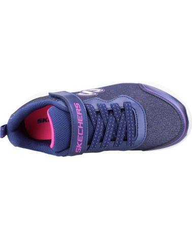 girl and boy Trainers SKECHERS ZAPATILLAS BOUNDER-GIRLY GROOVE BLUE