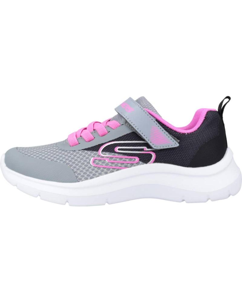 girl and boy Trainers SKECHERS ZAPATILLAS NIA TRENDING COLOR 303534L  GRIS