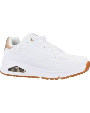 Woman and girl Trainers SKECHERS 310545L UNO GEN1 - SHIMMER AWAY  BLANCO