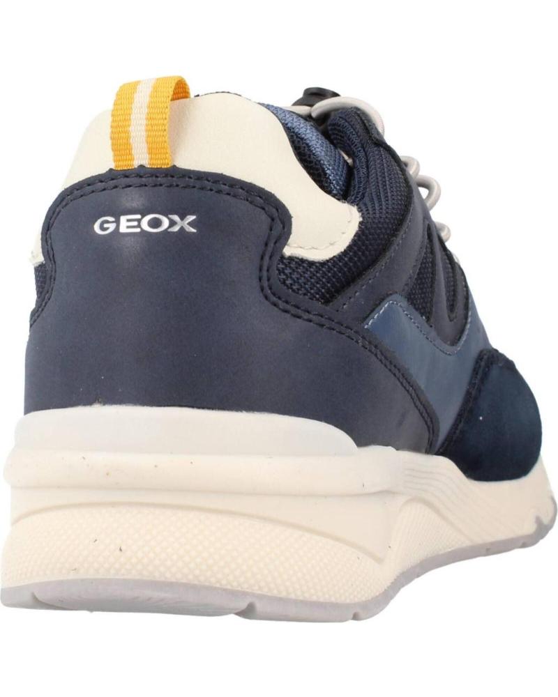 Geox Jongen J Rooner Boy D Sneakers, Blauw, 35 EU Geox Jongen J Rooner Boy D Sneakers, Blauw, 35 EU
