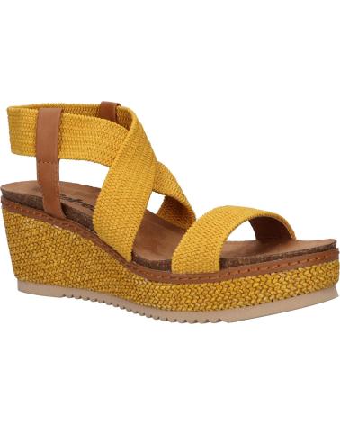 Sandalias de Mujer REFRESH 72923 TEXTIL AMARILLO