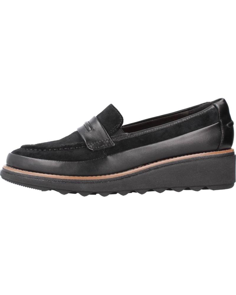 Moccasins De Mujer CLARKS SHARON ASTER NEGRO