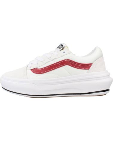 Woman Zapatillas deporte VANS OFF THE WALL OLD SKOOL OVERT CC BLANCO