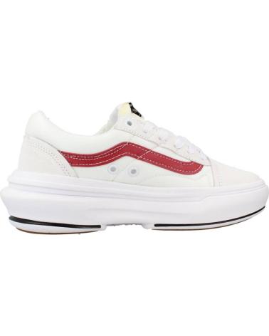 Woman Zapatillas deporte VANS OFF THE WALL OLD SKOOL OVERT CC BLANCO