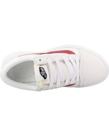 Woman Zapatillas deporte VANS OFF THE WALL OLD SKOOL OVERT CC BLANCO