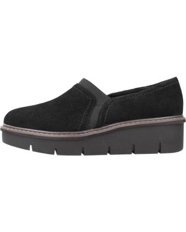 Woman Mocasines CLARKS AIRABELL MID  NEGRO