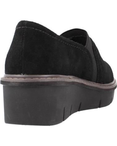 Woman Mocasines CLARKS AIRABELL MID NEGRO