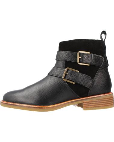 Botines CLARKS  de Mujer COLOGNE BUCKLE  NEGRO