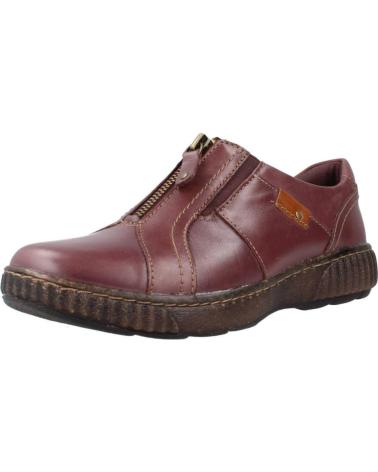 Zapatos de Mujer CLARKS MAGNOLIA ZIP BURDEOS