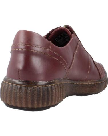 Zapatos de Mujer CLARKS MAGNOLIA ZIP BURDEOS