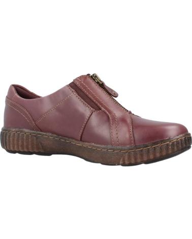 Zapatos de Mujer CLARKS MAGNOLIA ZIP BURDEOS