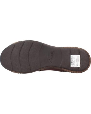 Zapatos de Mujer CLARKS MAGNOLIA ZIP BURDEOS