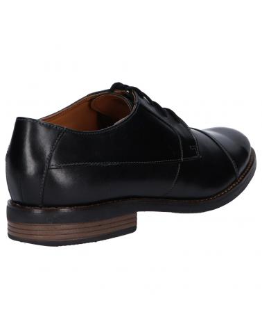 Zapatos de Hombre CLARKS BECKEN CAP BLACK