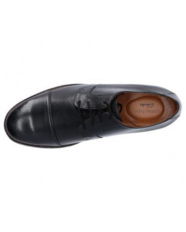 Zapatos de Hombre CLARKS BECKEN CAP BLACK