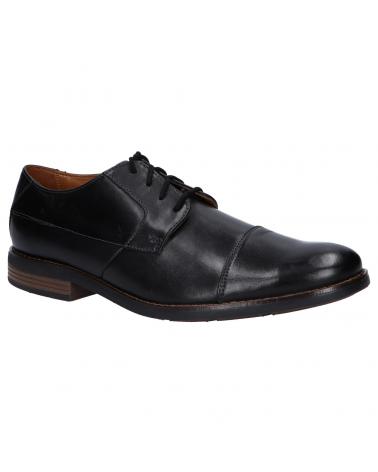 Zapatos de Hombre CLARKS BECKEN CAP BLACK
