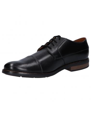Zapatos de Hombre CLARKS BECKEN CAP BLACK