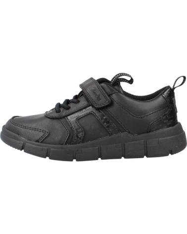 boy Trainers CLARKS ENCODEBRIGHT K  NEGRO