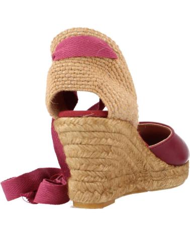 Zapatos de cuña de Mujer CLARA DURAN VALENNAPCD BURDEOS