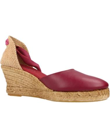 Zapatos de cuña de Mujer CLARA DURAN VALENNAPCD BURDEOS