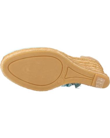 Zapatos de cuña de Mujer CLARA DURAN VALENNAPCD AZUL