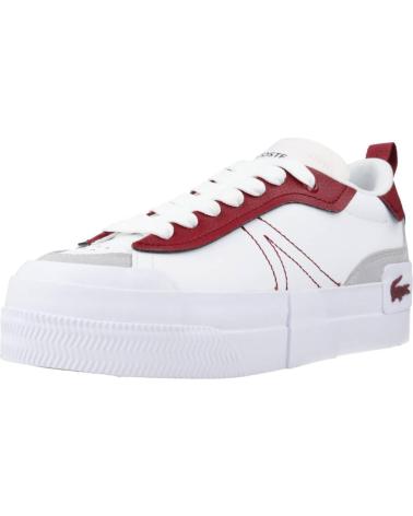 Woman Zapatillas deporte LACOSTE L004 PLATFORM 223 3 CFA BLANCO