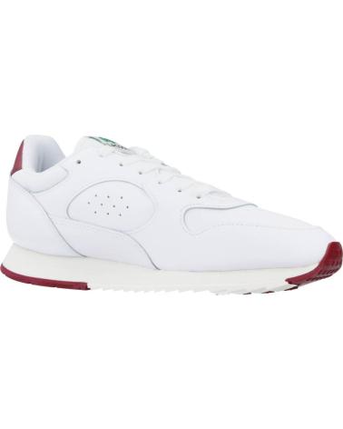 Man Zapatillas deporte LACOSTE LINETRACK 2231 SMA BLANCO BURGUNDY